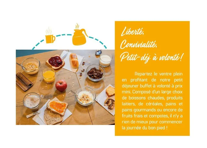 Szálloda Hotelf1 Le Havre Est - *