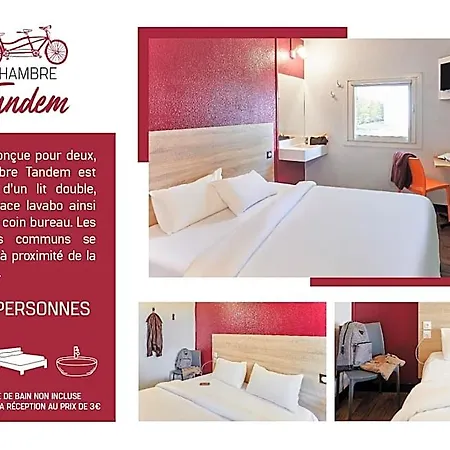 Hotelf1 Le Havre Est - Hotell
